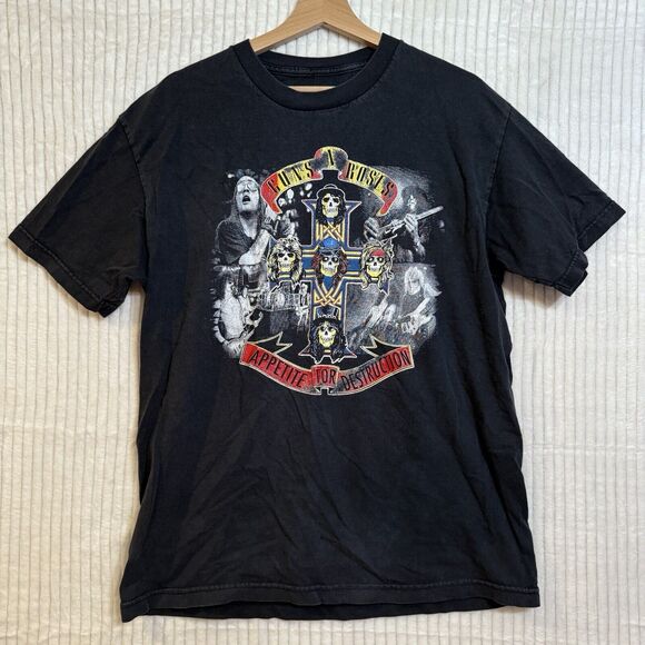 Guns-N-Roses “Appetite For Destruction” Tshirt Medium‎ Please Read - Picture 11 of 16